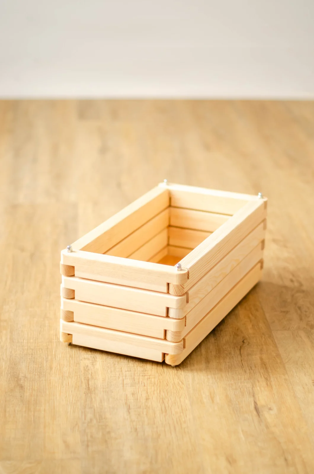 Узкое кашпо -S, natural, фото 8